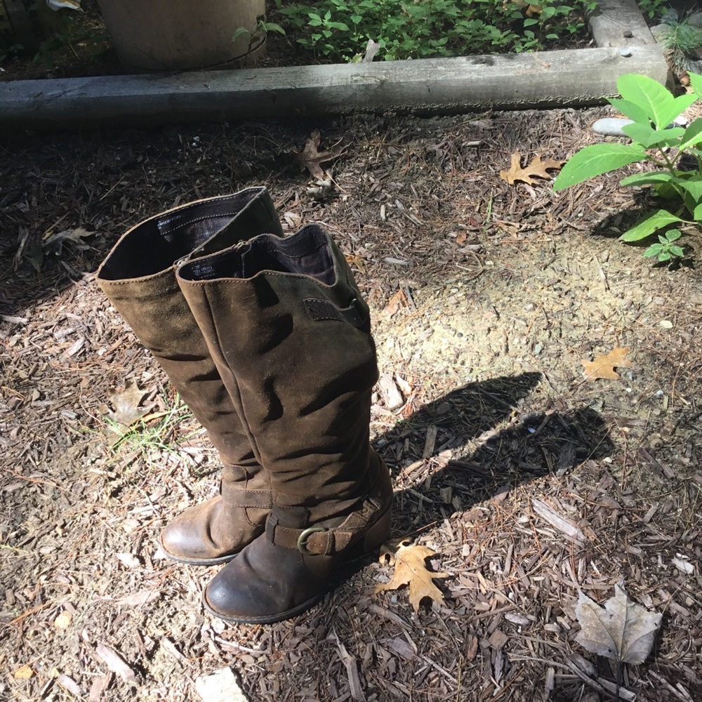 Born distressed boots brown size 7 - Picture 4 of 9